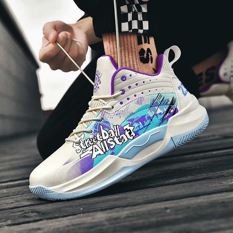 Botas de baloncesto unisex amortiguadas y resistentes al desgaste 5