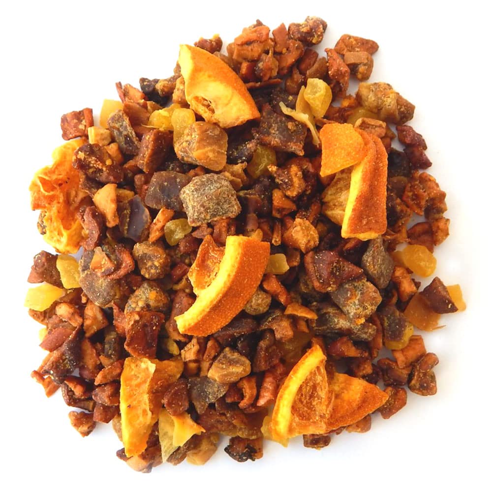 Tee-Express "Ingwer-Mandarine" Früchtetee mit feinwürzigem Ingwer-Mandarinen-Geschmack - loser Tee (1000g)