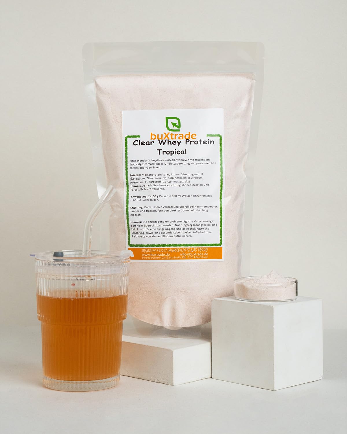 10x 1 kg Clear Whey Protein Tropical | Whey | Einweiß | Tropical | Getränk