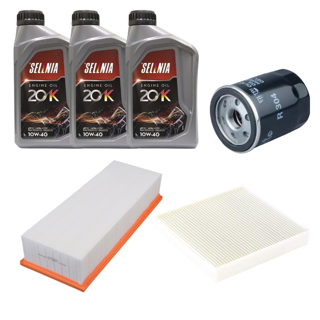 KIT TAGLIANDO COMPATIBILE CON FIAT 500 PANDA 169-1.2 BENZINA