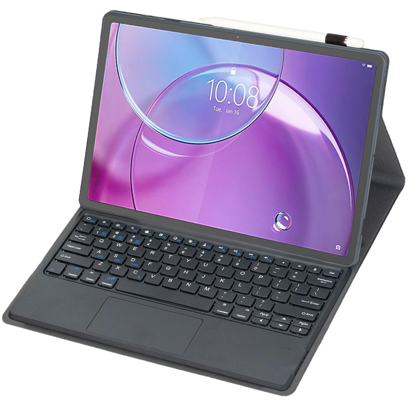 Copertura per tastiera wireless Bluetooth (13") Lenovo Idea Tab Pro Gen 2 (TB390FU) | Lenovo Xiaoxin Pad Pro GT 13" (TB378FC), custodia per tastiera e mouse trackpad