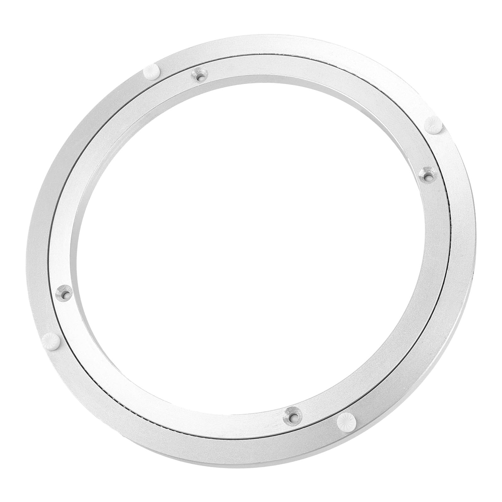 DAJAVE Plateau tournant rotatif en alliage d'aluminium de 30,5 cm - Roulement de table - Plateau rotatif pour cuisine, salon, table à manger ronde (30,5 x 10 mm)