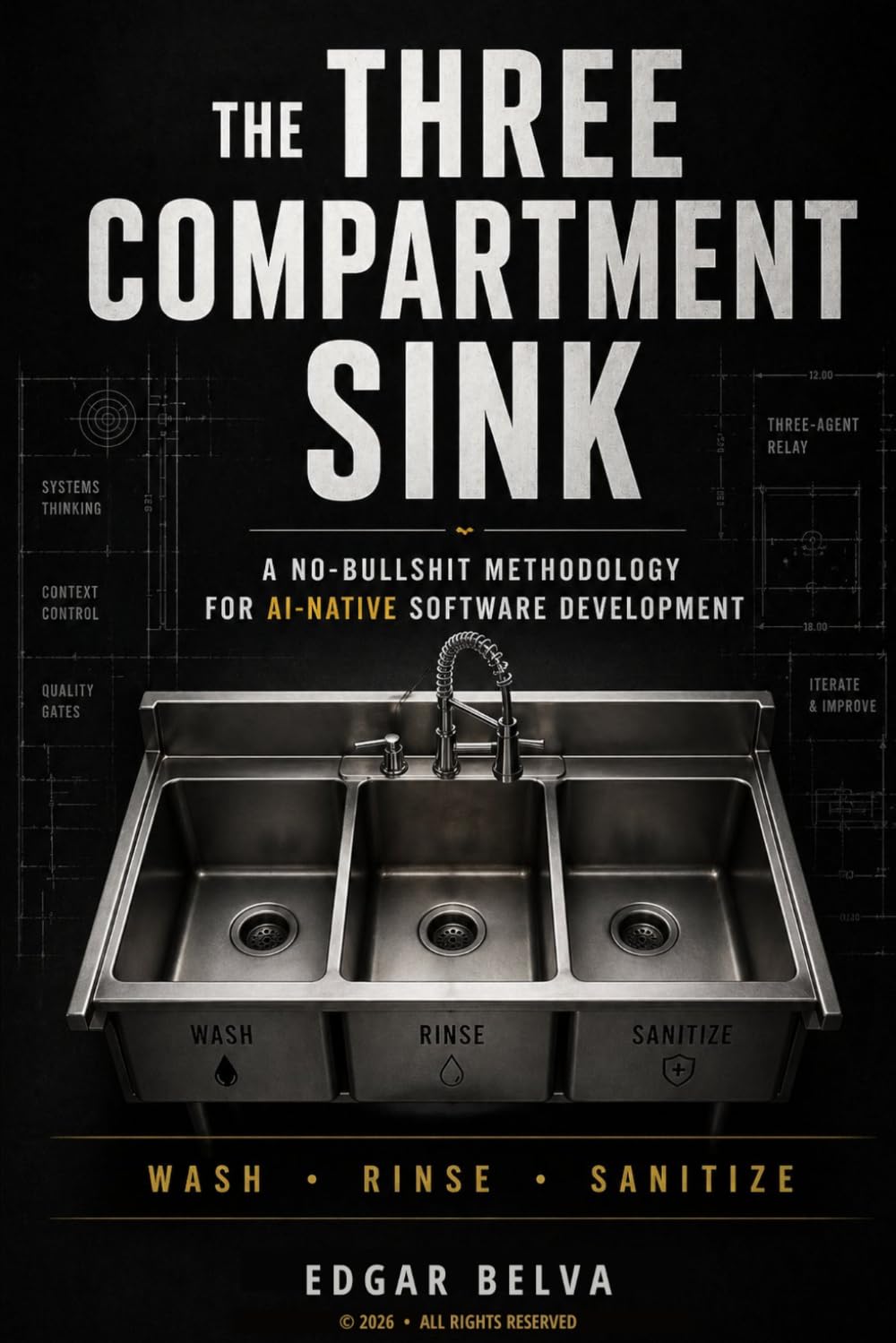 The Three Compartment Sink: A no-bullshit methodology for AI-native software development