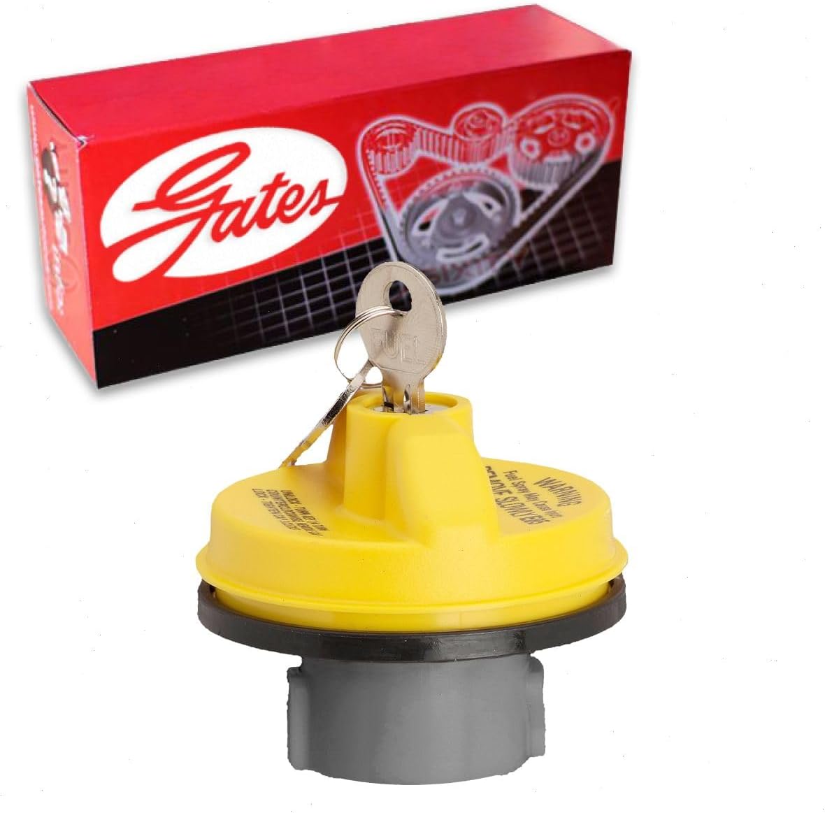 Gates Fuel Tank Gas Cap compatible with Chevrolet Malibu 2.4L 3.5L 3.6L L4 V6 2010-2012