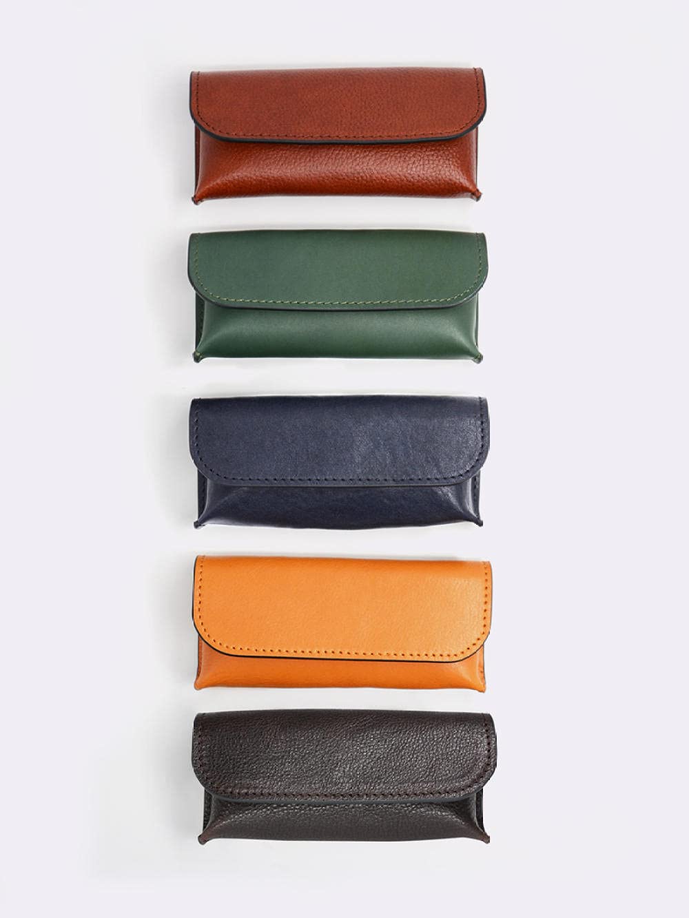 Brillenetui Sonnenbrillen Etui Glasses Case Sunglasses Case Ledergläser Fall, Tragbare Frauen, Rindsleder, Sonnenbrille, Aufbewahrungsbox, Brille Tasche Für Männer-Wachs