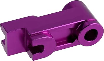 Spacer CNC, Brake Counter Holder, Violet Anodized - for Simson S51, S50, SR50, Schwalbe KR51, SR4