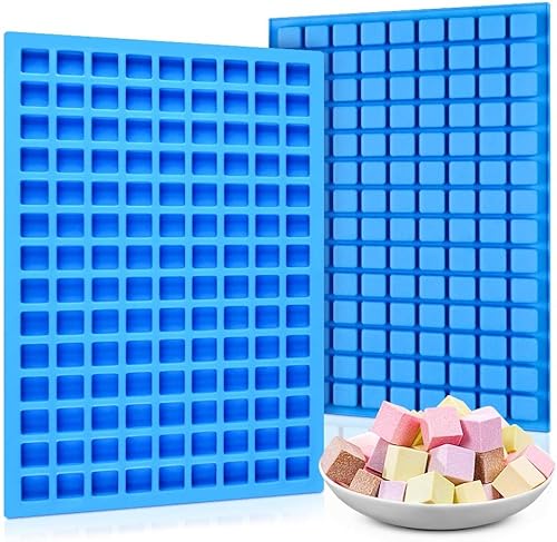 Miniatura 10 de Moldes cuadrados de silicona para dulces  Mini moldes de silicona para dulces duros chocolate gomitas caramelo ganache cubitos de hielo 2