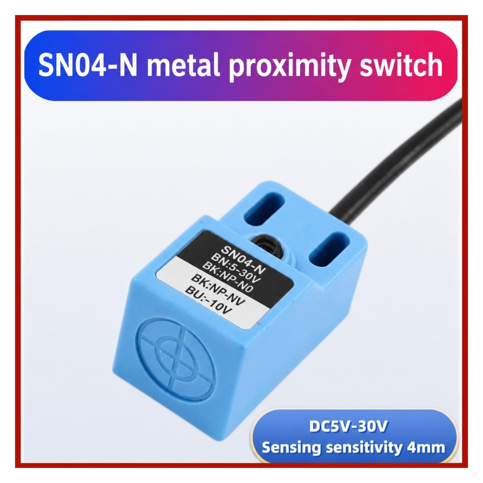 Proximidad, Interruptor De Detección Sensor Proximidad Inductivo SN04-N