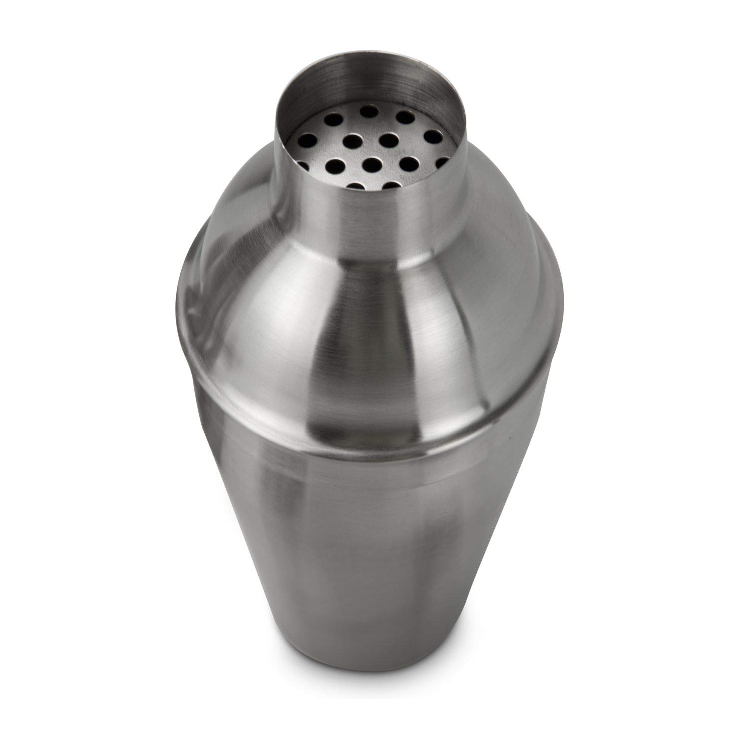 Geschenkset Cocktailbox: 8-teilig, Cocktailshaker, Rezeptbuch mit 55 Rezepten, 2 Longdrinkgläser + 2 Löffel, 1 Barmaß in schwarzem Geschenkkarton