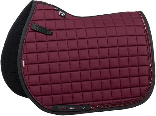 Miniatura 1 de LeMieux Show Jumping Saddle Pad - Almohadillas de sillín inglesas para caballos - Equipos y accesorios de equitación