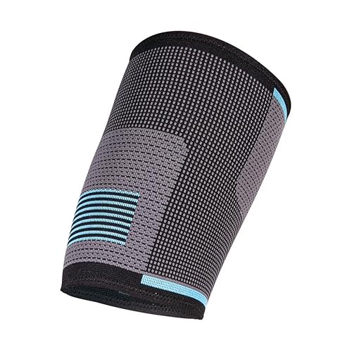 Miniatura 8 de Femoris-Knit - Manga de compresión para muslos para hombres y mujeres  Soporte para cuádruples, isquiotibiales e ingles  Soporte elástico