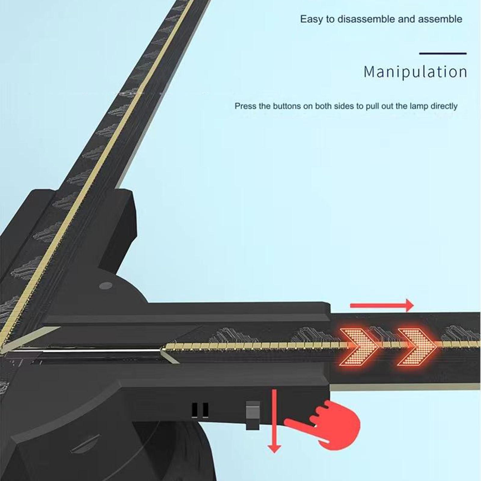Wentylator z hologramem 3D, 60 cm, obrotowa projekcja LED o wysokiej rozdzielczości, zapewniająca dynamiczne efekty wizualne, idealny do promocji i wyświetlaczy