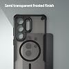 Rongep Samsung Galaxy S26 Ultra için Kılıf Fusion-Rugged Manyetik [MagSafe ile Uyumlu] S26 Ultra Koruyucu Kamera Yükseltili Arkası Yarı Mat Tasarımlı Güçlü Manyetikli Samsung S26 Ultra Kılıf (Siyah)