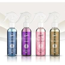 Designer Fragrances Car Air Freshener Spray 4 Pack 150ml Each   Long Lasting Odour Eliminator, Premium Trigger Spray for Car, Home & Office   Luxury Scent Collection