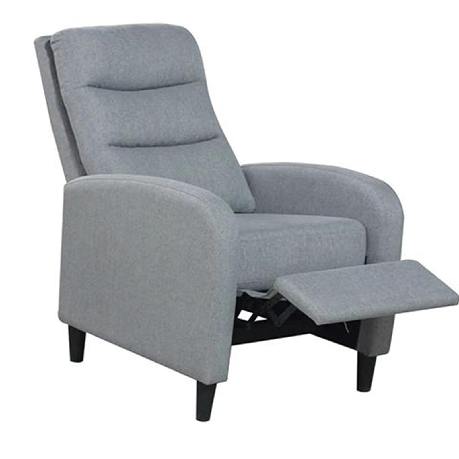 DUÉRMETE ONLINE - Butaca Relax Luma Gris – Sillón Reclinable con Inclinación Ajustable, Diseño Moderno y Elegante, Máximo Confort para Salón