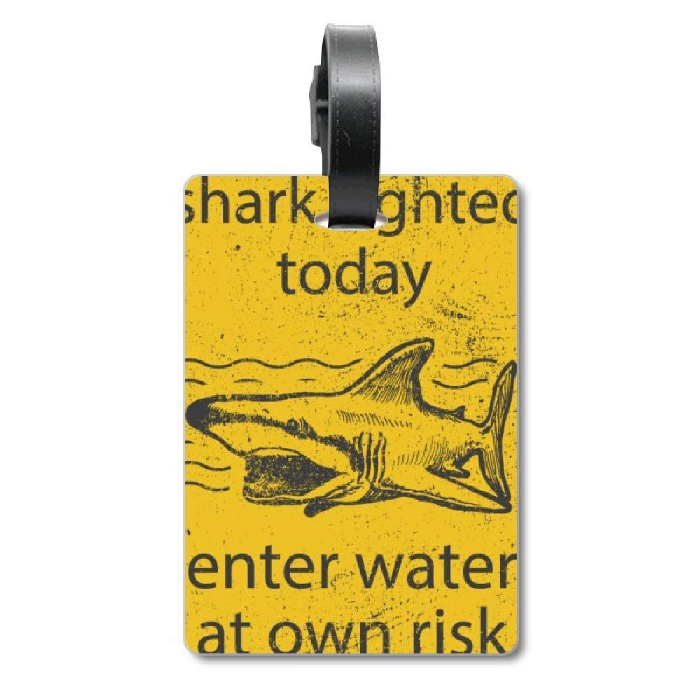Étiquette valise Shark Enter Water finition haute qualité - 5