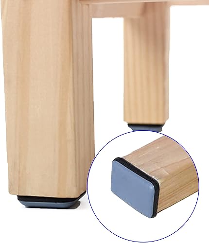 Miniatura 5 de 24 Pcs Self-Adhesive Teflon Furniture Sliders, 35mm x 25mm Rectangle Stick Furniture Glides,Furniture Carpet Moving Pads for Protects Floor