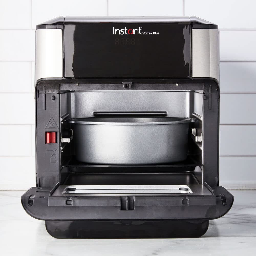Instant Vortex Offizielle antihaftbeschichtete runde Kuchenform, Grau