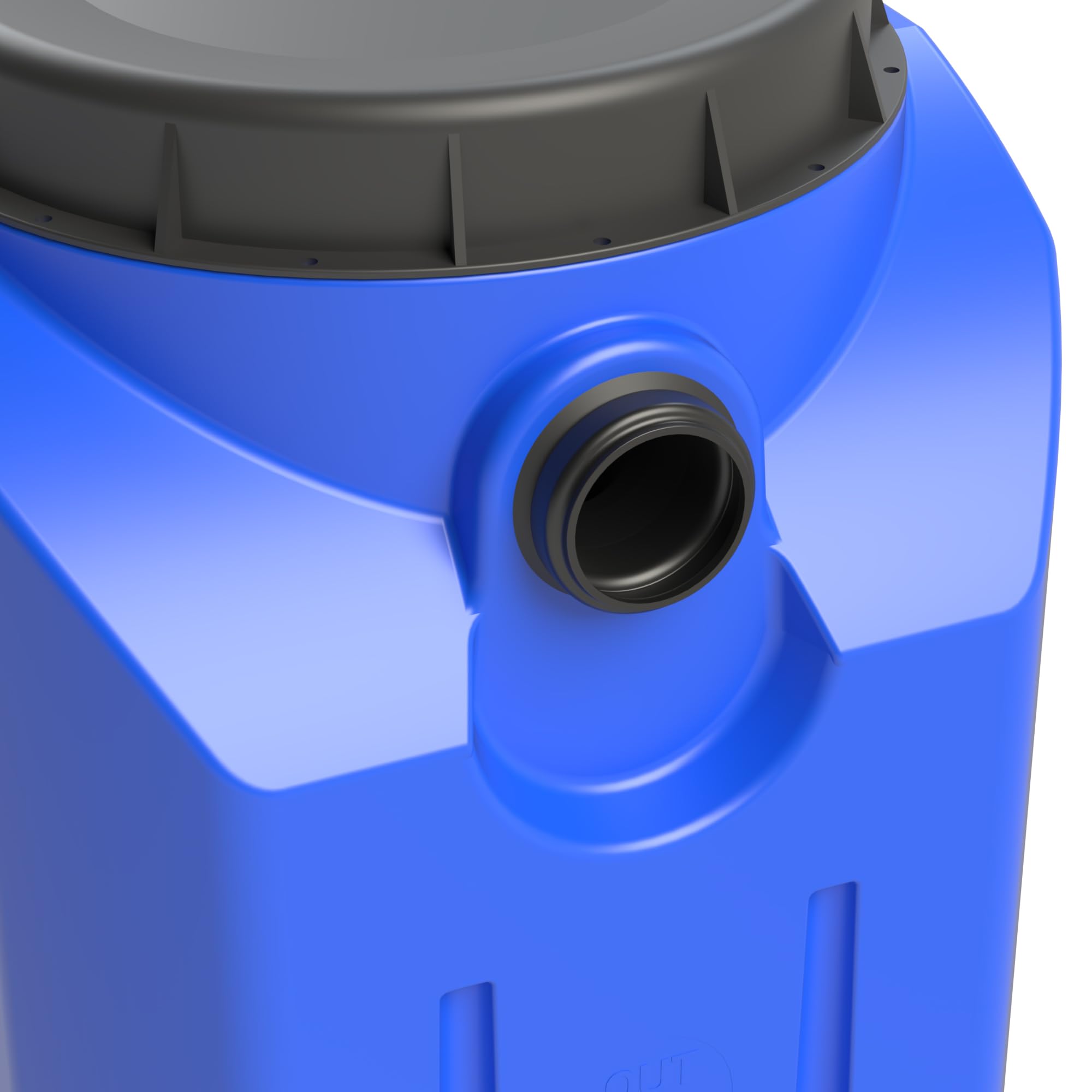 SFA - Sanigrease T 24 - Bac A Graisses Mobile - Capacité Totale 24 L - Retient Jusqu'à 8 L De Graisses - Compact Et Léger (4 kg) - 35 x 39 x 39,1 cm