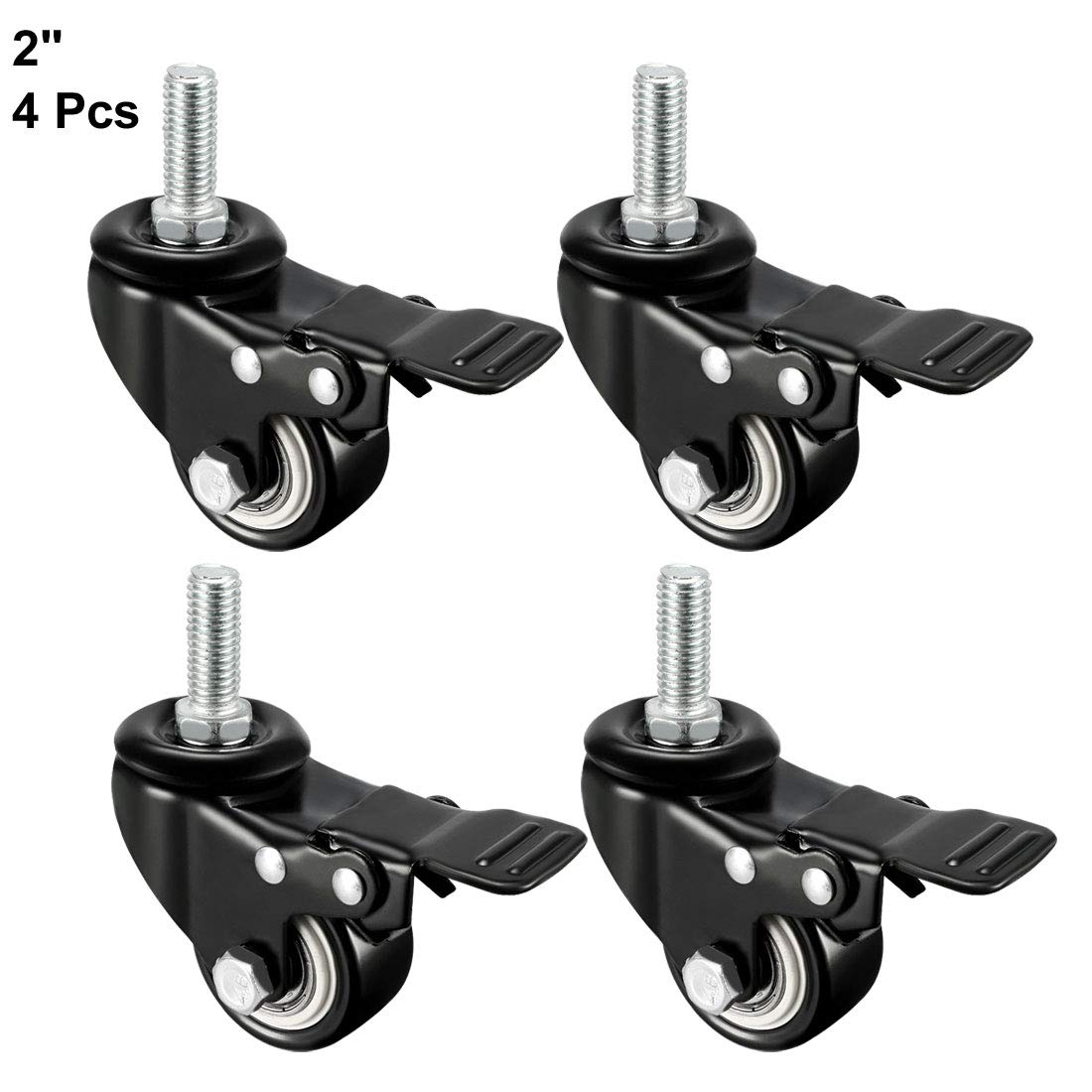 Sourcing Map 2 Inch Swivel Stem Ball Caster Wheels, Philippines