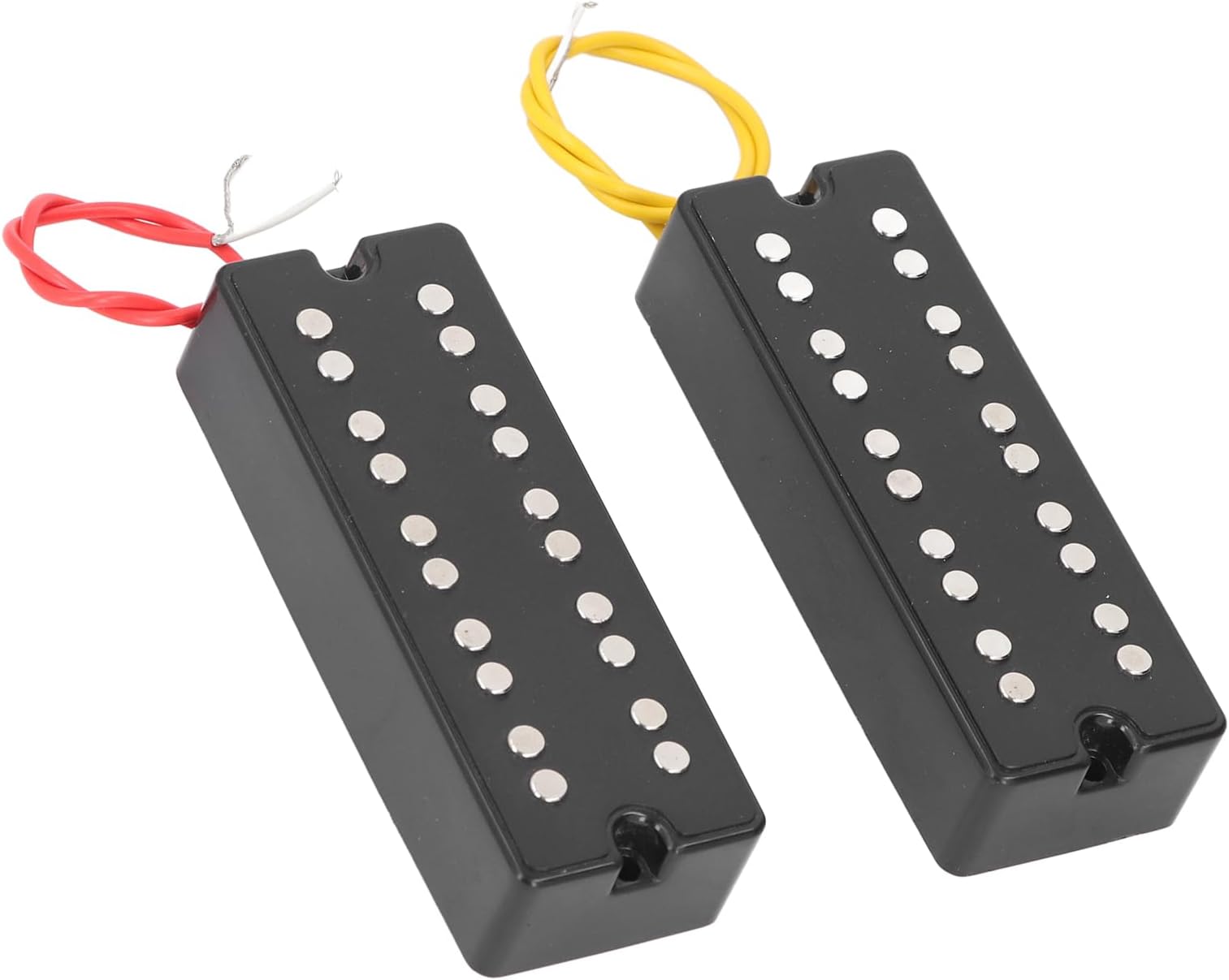 Focket Bass Guitar Pickup 5 String Open Style Humbucker Pickup with Adjustable Volume and Tone for Electric Bass Guitar
