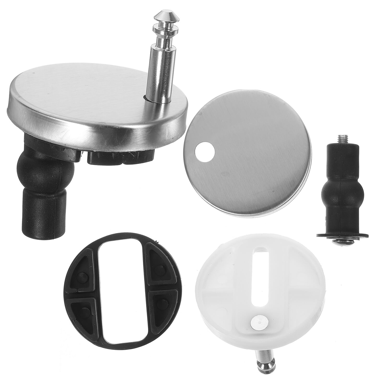 Anneome Tornillos De Fijación Para Asiento De Inodoro Universal 2 Piezas De Acero Inoxidable Resistente Y Fácil De Instalar Para Reemplazo De Tapa Wc En Hogar Y Baño