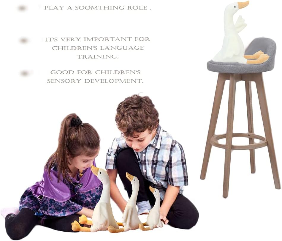 CHELEI2019 19.7 Goose Stuffed Animal Plush Toy,White Swan Stuffed Animal Toy Gifts for Kids