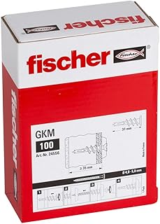 Fisher 24556 * 100 Plasterboard Rawlplugs Pac...,