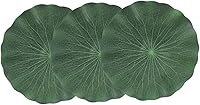 Vista 1 de DOITOOL Almohadillas de lirio artificial para estanque Koi: 3 piezas de espuma flotante artificial hojas de loto de 11 pulgadas, almohadillas
