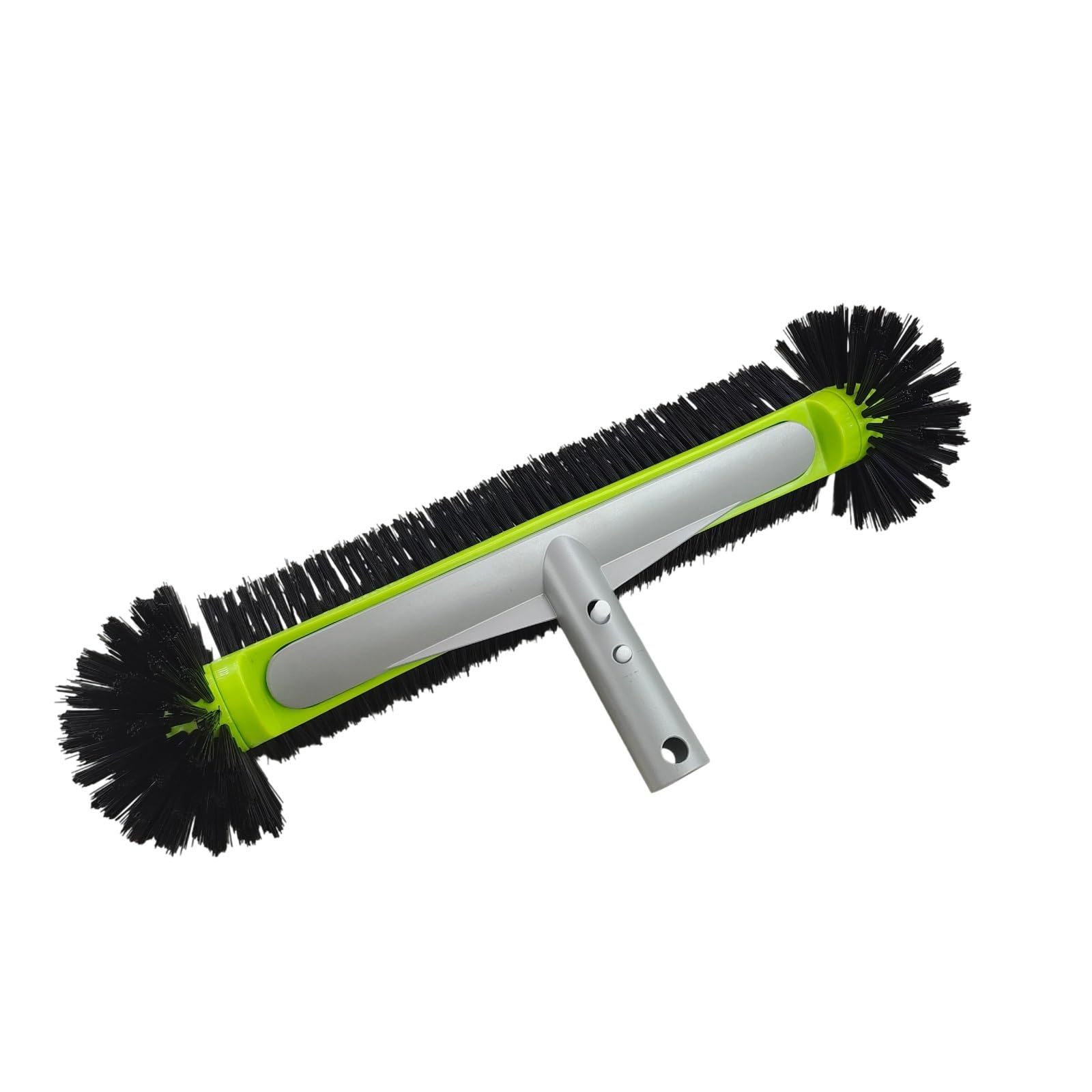 Brosse De Piscine Tête de Brosse Piscine en Aluminium 17,5 Pouces, 7 rangées Nylon