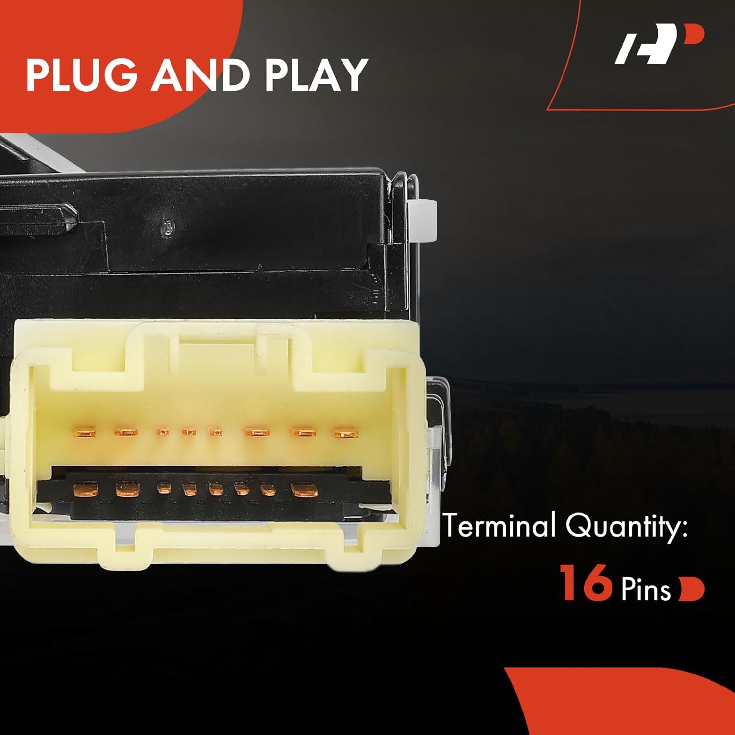 A-Premium Turn Signal Switch, Fog Light Multifunction Switch Lever Compatible with Toyota Sienna 2001-2003, Avalon 1998-1999, with Fog Lights, Replace# 8414007030