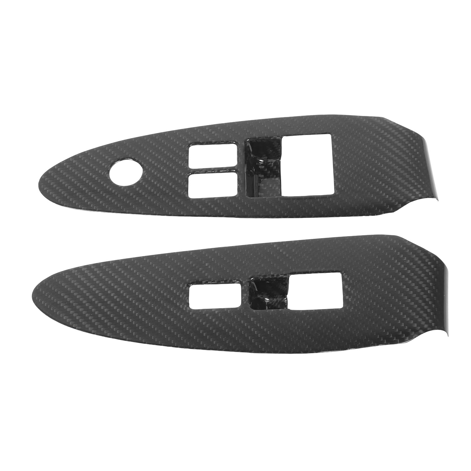 aqxreight Carbon Fiber Window Switch Cover for Fairlady Z RZ34 400Z LHD