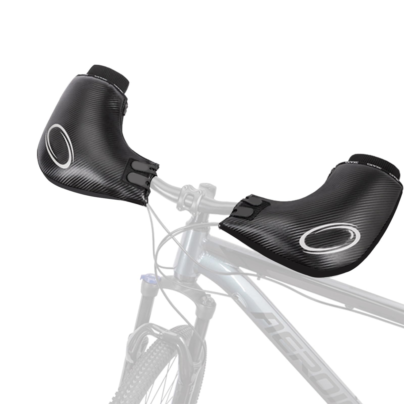 Housse de guidon de vélo coupe-vent, mitaines de guidon isolantes VTT homme femme