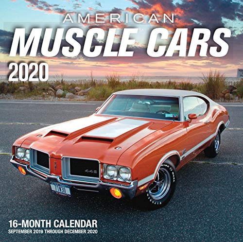 American Muscle Cars 2020: 16-Month Calendar - September 2019 through December 2020