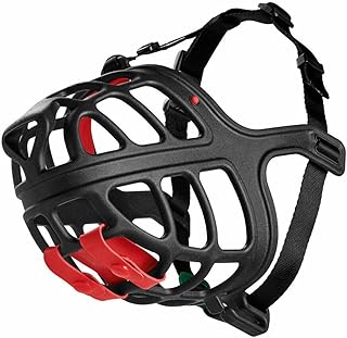Hunter Albury Dog Muzzle with Removable Poison Bait Protection - Black, 6 product image