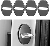 Vista 1 de TOMALL 4 piezas de protector de cierre de puerta de coche, compatible con Volkswagen Jetta GLI Beetle Golf GTI Alltrack SportWagen Tiguan Passat