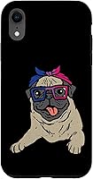 Vista 8 de iPhone 13 Pro Max Pug Dog Bandana LGBTQ Bisexual Flag Gay Pride Bi Dog Lover Case