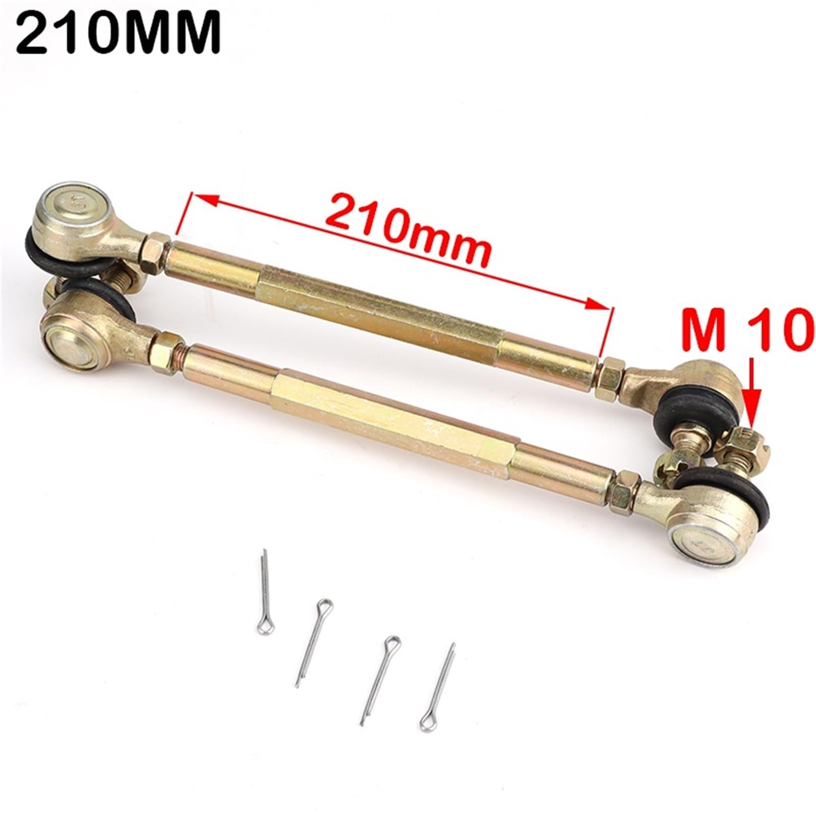 Ściągacz przegubu kulowego Pasuje do modyfikacji gokartów 4-kołowych. 1 para M10 200 MM-270 MM M10 jest odpowiednia(210mm)