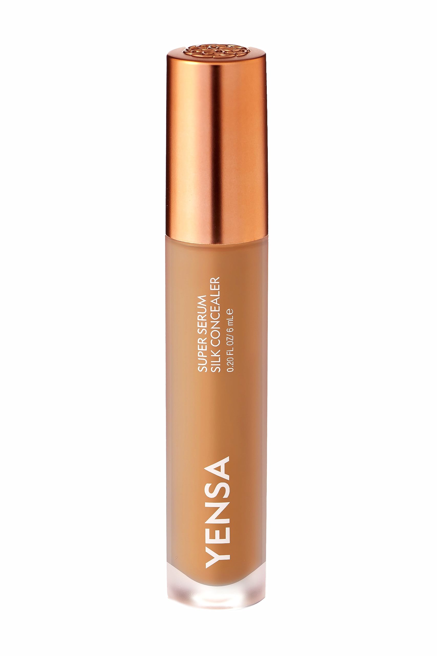 YENSA Super Serum Silk Concealer - Full Coverage Undereye Concealer & Peptides Serum for Face - Enriched with Vitamins C & E, Bakuchiol & Superfoods