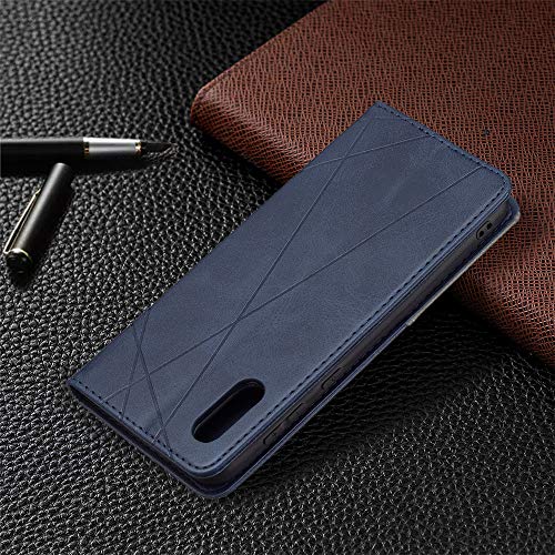 Capa de couro com clipe de carteira luxuosa para Samsung Galaxy A02 A 02 Capa de couro com slots de