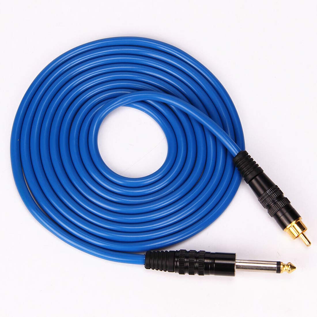 TAONE Tattoo Cords Silicone 2.4 Meter 8' Feet Silica Gel Tattoo Machine RCA Plug Clip Cord Tatoo Kit for Professional Tattooist Artists