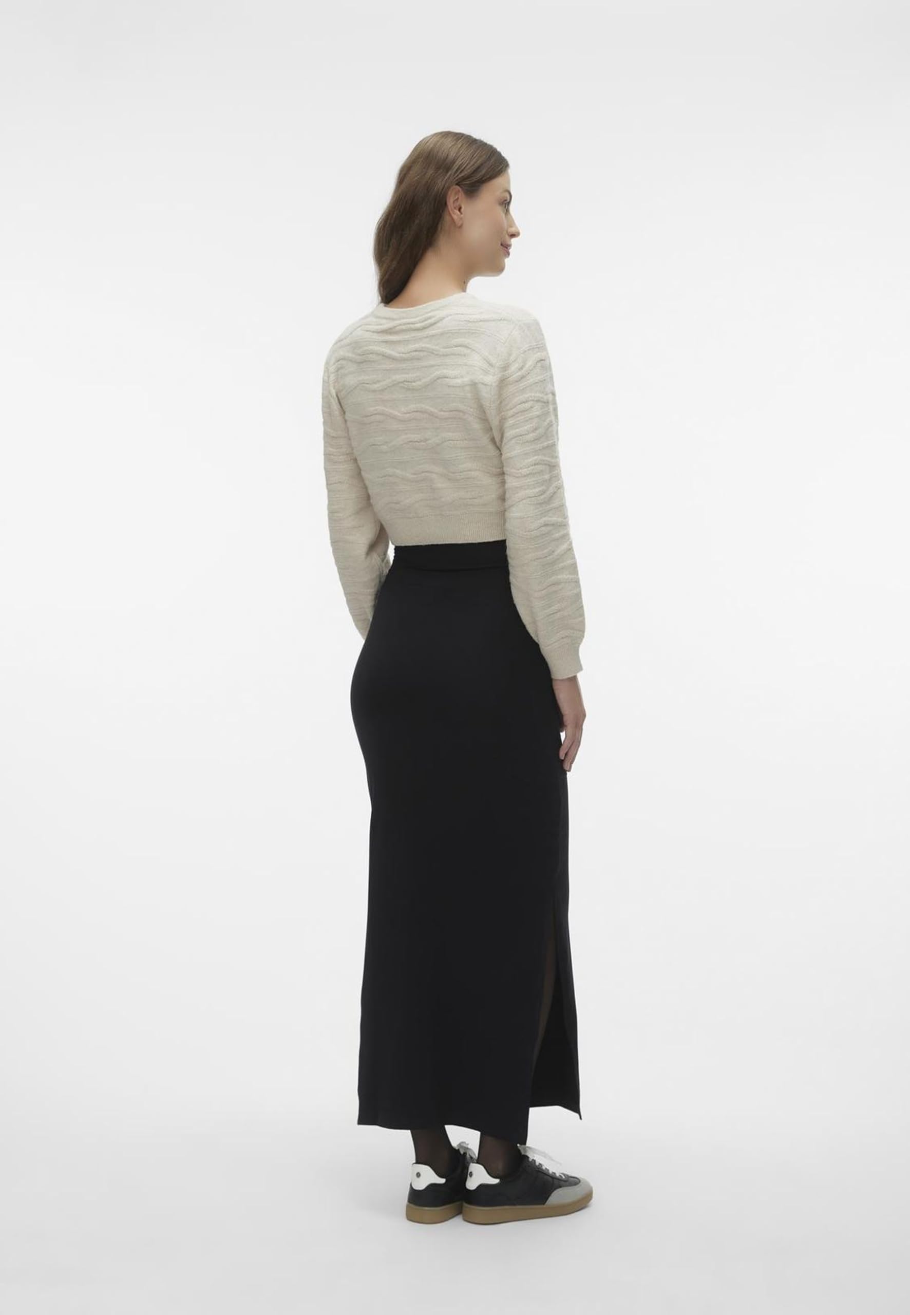MAMALICIOUS Damen Mlemma Tube Maxi Skirt A. E. Noos Rock (1er Pack)