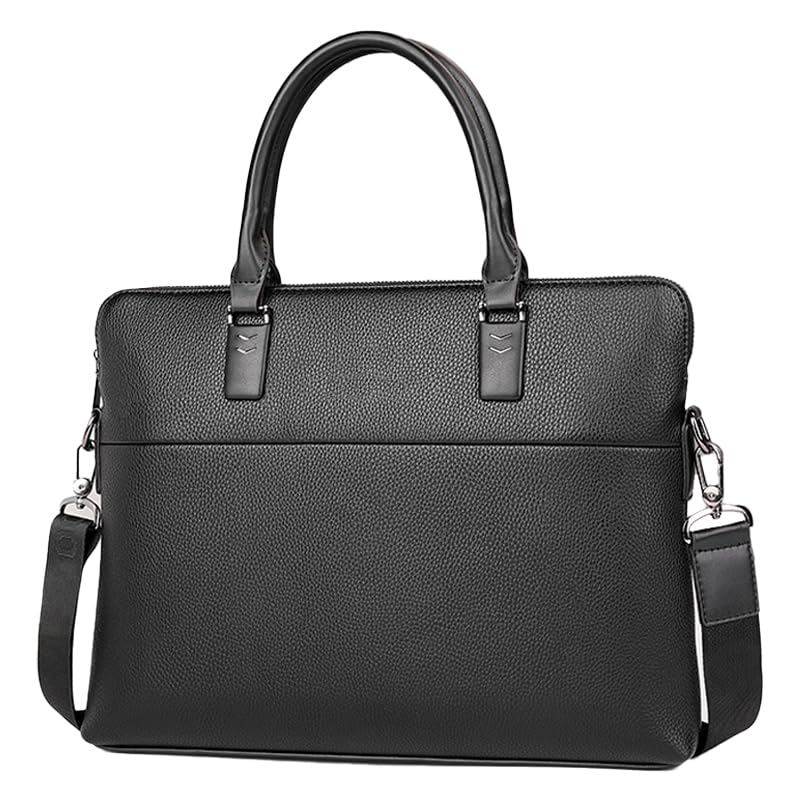 18 Inch PU Leather briefcases Laptop Lawyer bag Messenger Bags for Men and Women Satchel Bag