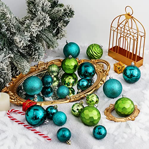 image for XmasExp 16ct Christmas Ball Ornaments Shatterproof Xmas Tree Hanging B
