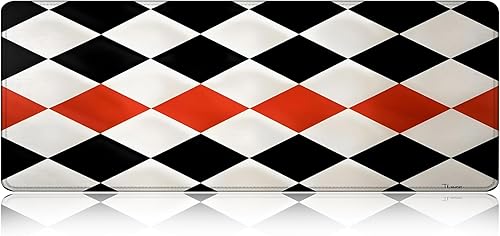 Miniatura 25 de Alfombrilla de mouse grande para juegos, diseño de bandera estadounidense de grano de madera, caza, ciervos, base de goma antideslizante, adecuada