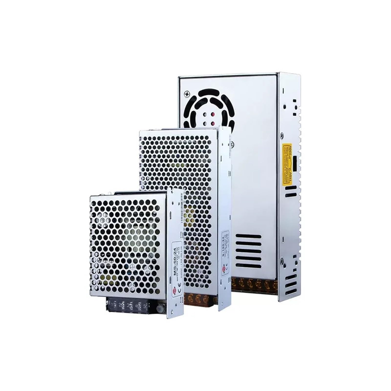 JJHQOKYNA 1pcs 12V 24V 36V 48V 60V 72V 360W 400W 500W 600W Switching Power Supply Source Transformer AC DC for Strip Light Motor(24v)