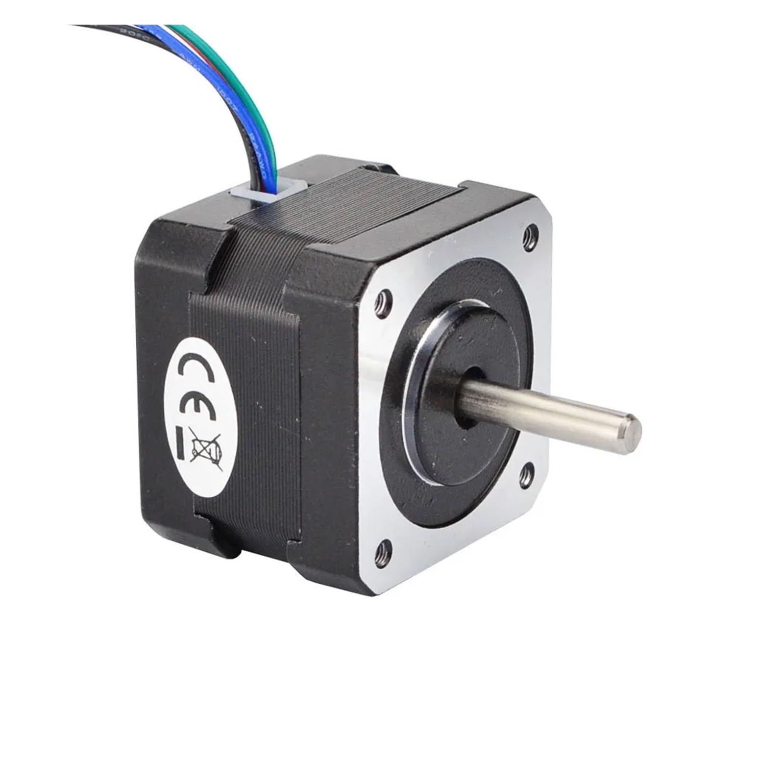 motor paso a paso Motor paso a paso Nema 17 de 34 mm, 22 Ncm (31 oz.in), 1,33 A, 4 cables, motor paso a paso Nema17 de 2,8 V for impresora 3D CNC casera