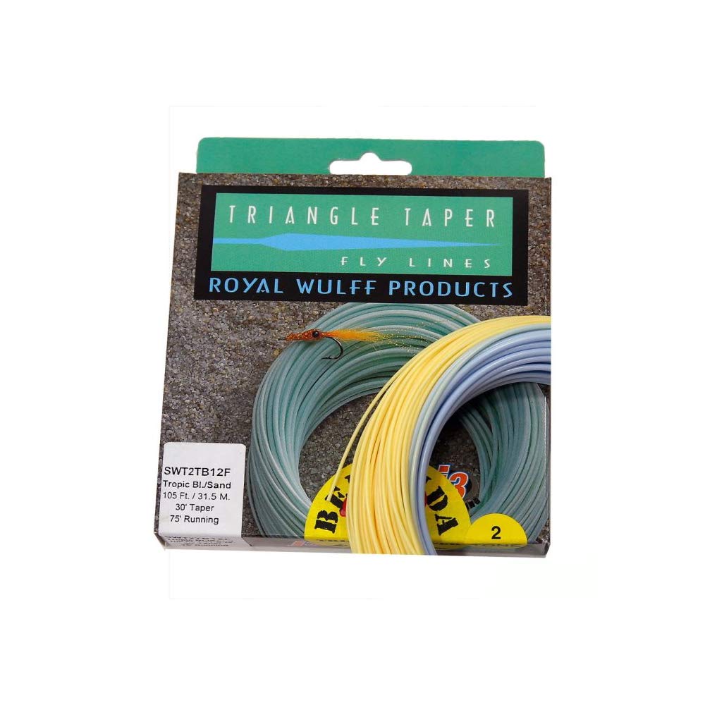 Bermuda Triangle Taper Saltwater Floating Fly Line 2 Tone