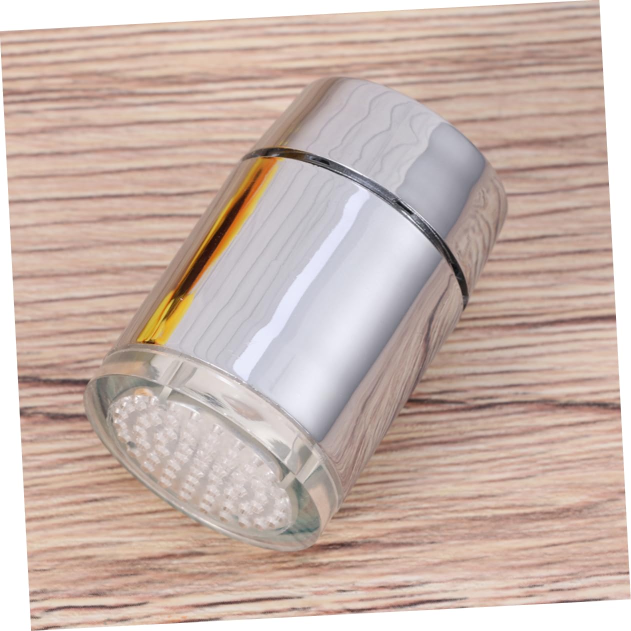 2pcs 7 Jump Change Tap Led Color Sink Faucet Kitchen Water Faucet Hot Cold Bath s Bathroom s — view 9