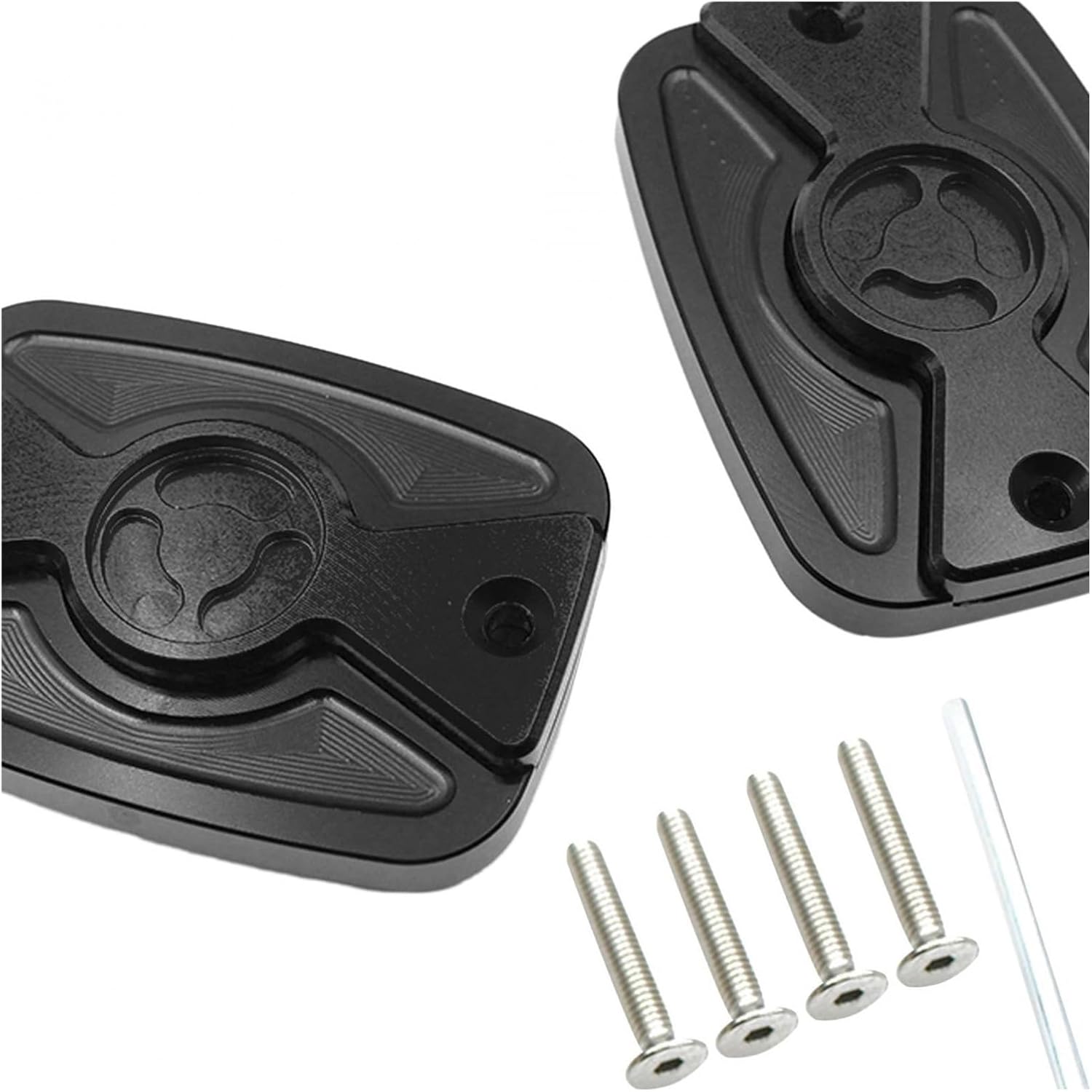 Brake Fluid Cap Front 2Pcs Motorcycle Front Brake Clutch Cylinder Fluid Reservoir Cap Cover/Direct Replacement Parts for C400x C400GT Oil Cup Cover